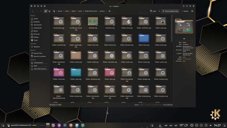 Goldy-Dark-Icons