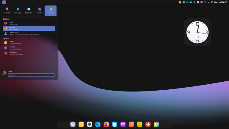 Future-dark Plasma Theme