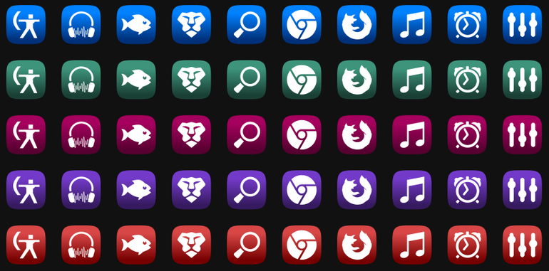 Besgnulinux sade icon theme