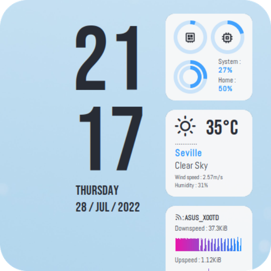 Regulus Light - Conky theme