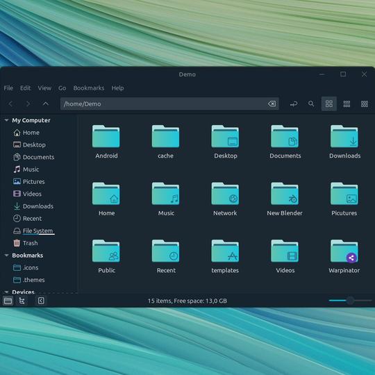 Cool Mint Breeze Icons