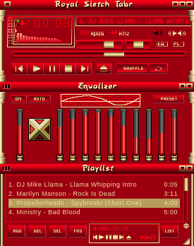 Royal Winamp By Fasterkittycat