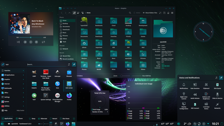 Dark-openSUSE-Plasma