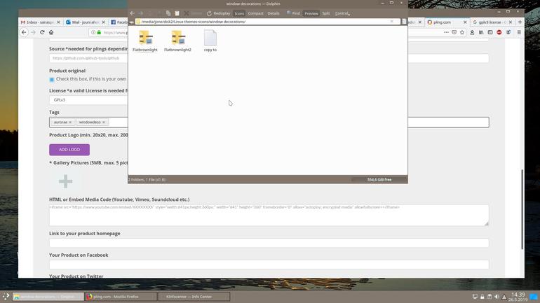 Flatbrownlight for plasma 5.xxx