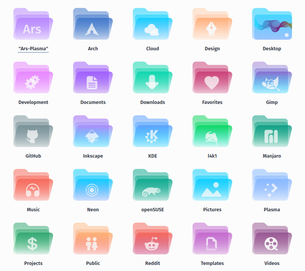 Ars Light Icons
