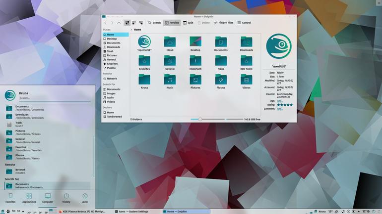 Breeze-openSUSE Light Icons
