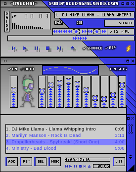 A skin designed to match my website mecha-squad.tk