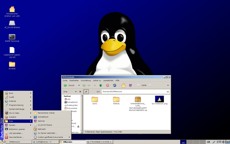 Millenium  ubuntu mate 22.04 - Its not redmond