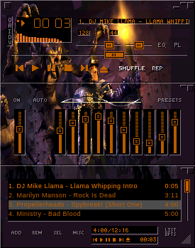 Neverwinter Nights WinAMP Skin v1.0 - Released 03/09/2002