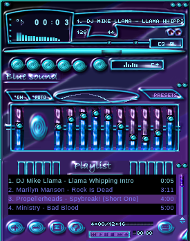 --[ BLUE SOUND ]--
