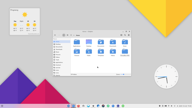 ChromeOS light Plasma