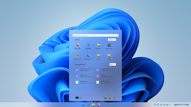 Windows11-White Plasma Theme
