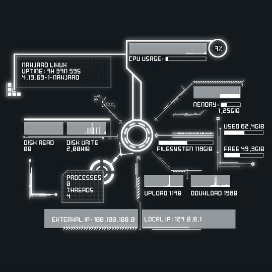 TC-100 Conky Theme