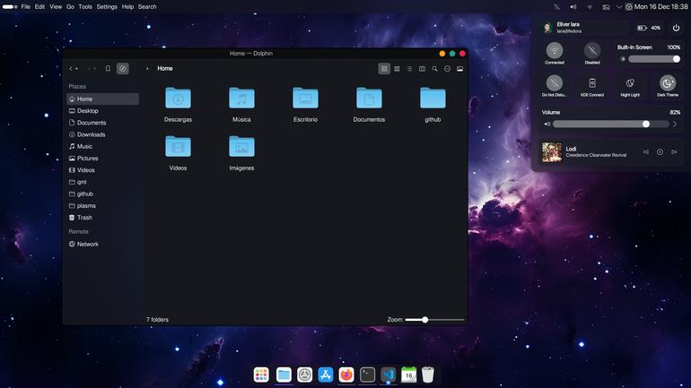 Space Plasma theme