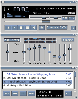 Simply Clean skin for Winamp 2.9 by brsly@yahoo.com