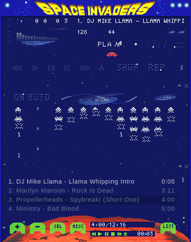 Space Invaders Amp