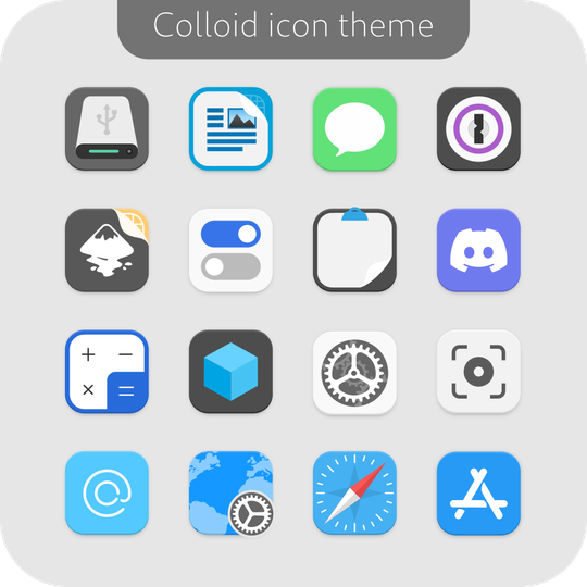 Colloid icon theme