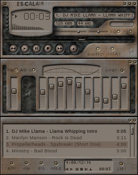 - Escalate Winamp Skin -