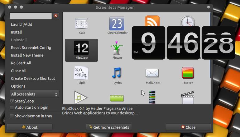 Retro Animated Flip-Down Clock