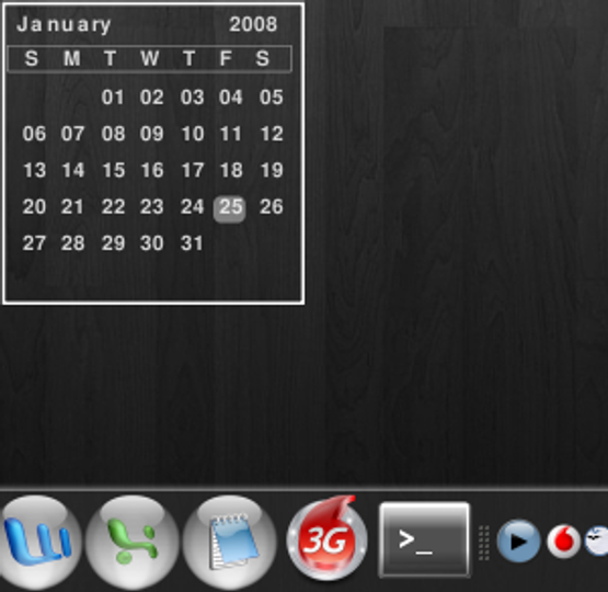 Calendar Simple Theme