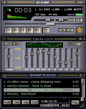 WinAMP 3 Clone Skin