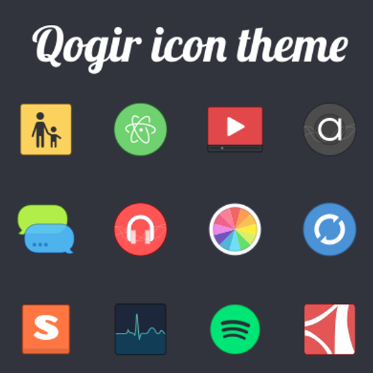Qogir icon theme