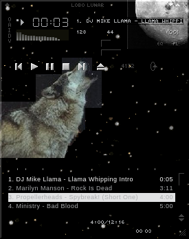 <@@@@@ The howling wolf @@@@@>