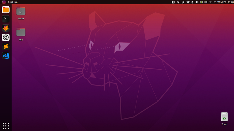 Yaru dark 20.04 theme aurorae