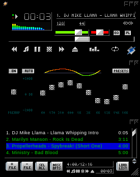 winamp noir