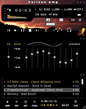 ----- horizon amp v1.0 (june/13th/2005) -----