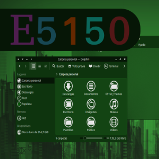 E5150 Plasma Theme