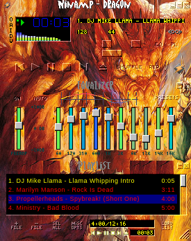 Dragon Skin Winamp2