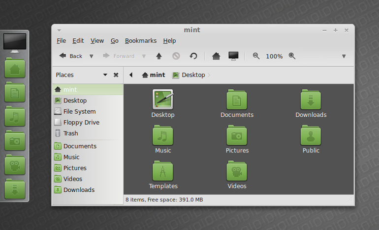 Mint-X-Faenza Folders (Mint-X-F)