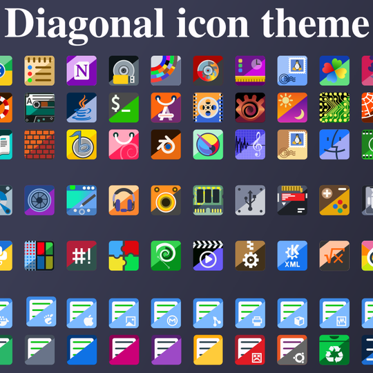 Diagonal-icon-theme