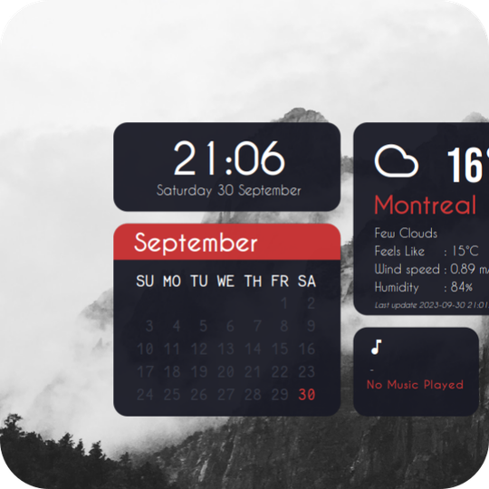Denebola [ II ]  - Conky theme