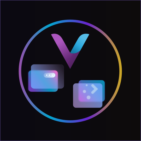 Vivid-Glassy-Dark-Icons