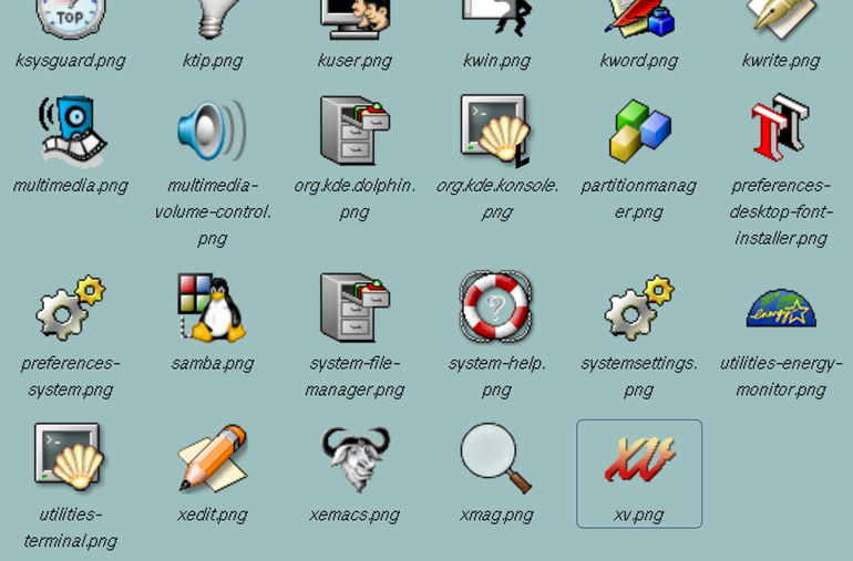 KDE Classic Icons