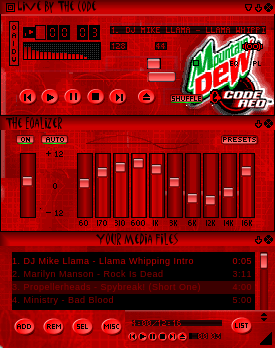 Mountain Dew Code Red V176
