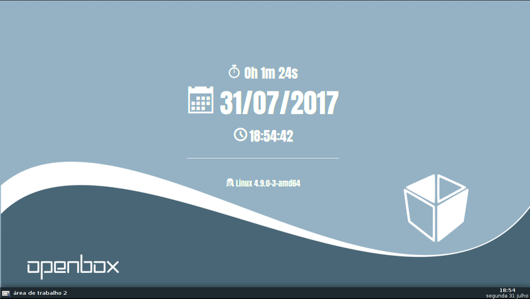 Simple Time Conky