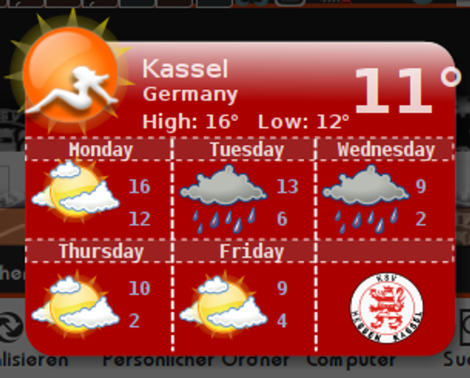 KSV Hessen Theme for weather screenlet