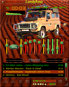 This Skin is dedicated to all Landy-Freaks.