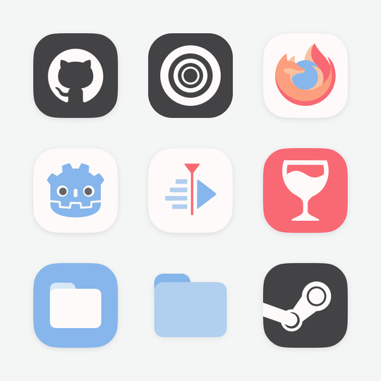 Mignon-Pastel Icon Theme