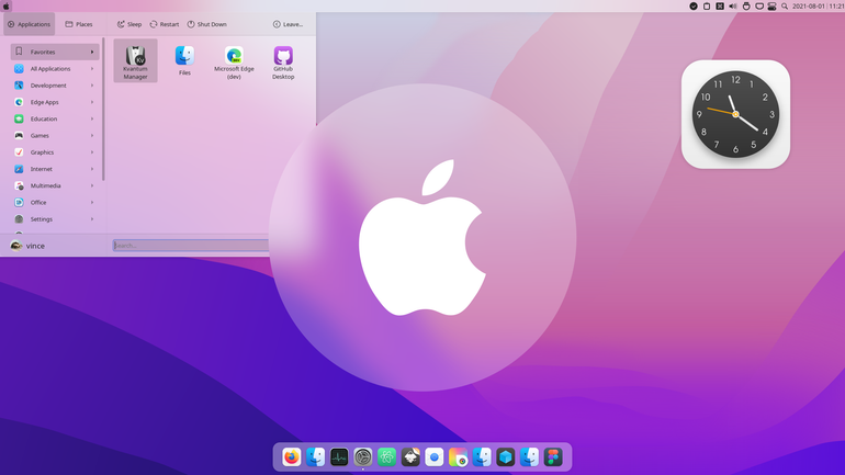 Monterey plasma theme