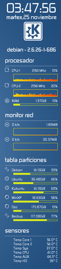 conky system info