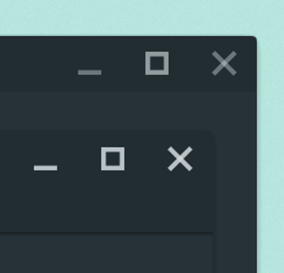AdaptaGTK Aurorae Theme