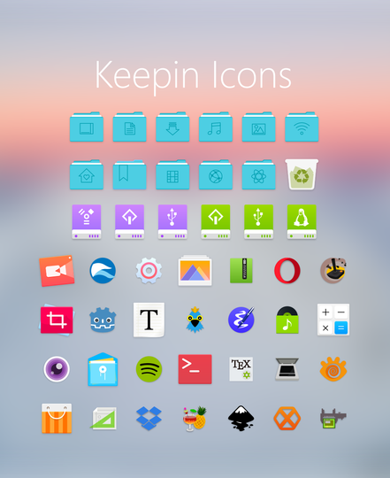 Keepin icons
