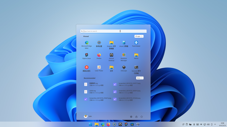 Win11OS-light Plasma Theme
