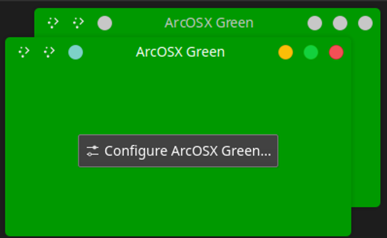 ArcOSX Green