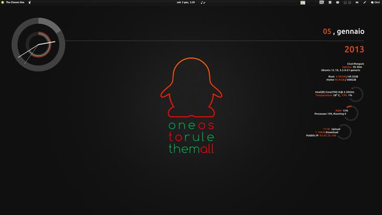 Gobilum Rule Them All - Conky