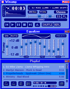 Alternate WinAmp Skin by